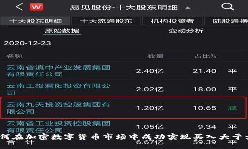 : 如何在加密数字货币市场中成功实现买入大于卖出?