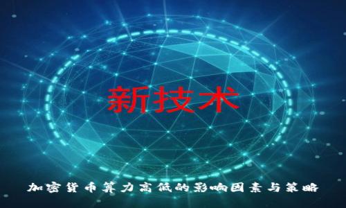 加密货币算力高低的影响因素与策略