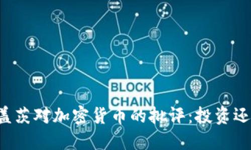 比尔·盖茨对加密货币的批评：投资还是投机？